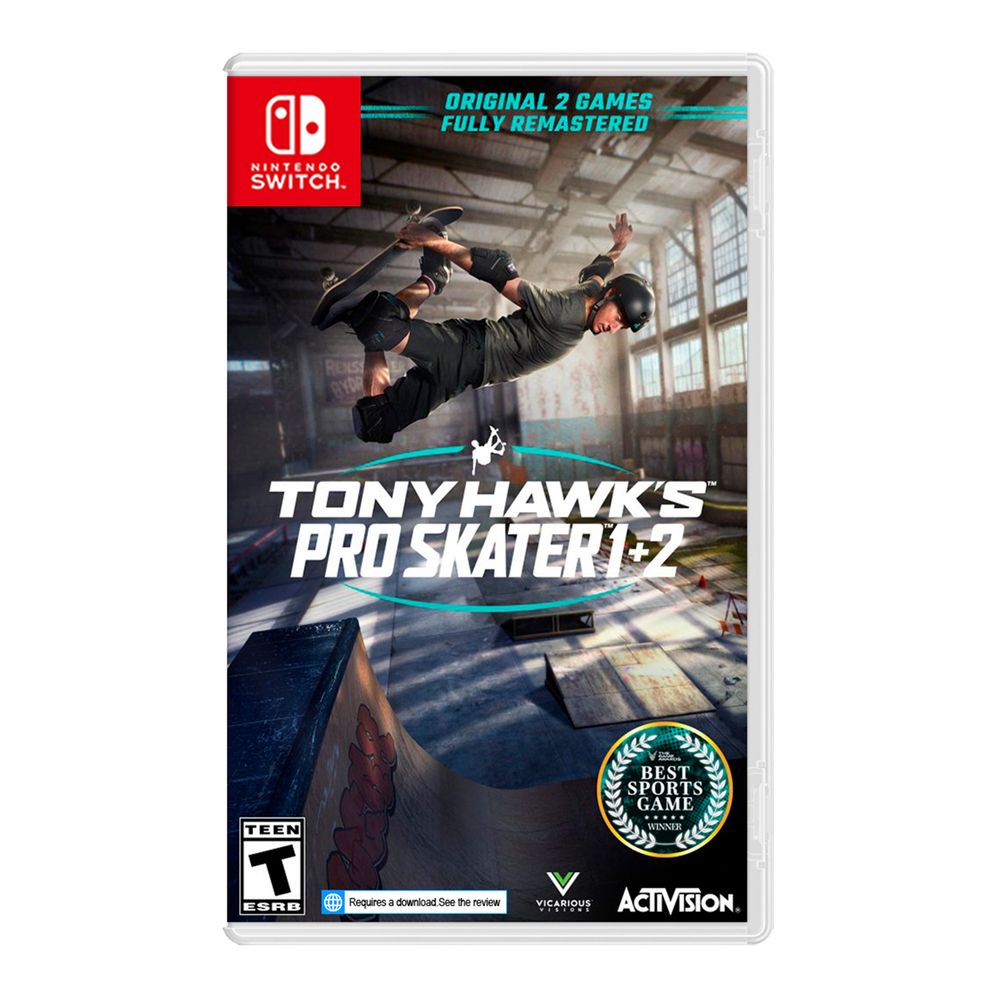 Videojuego Tony Hawks Pro Skater 1+2 Nintendo Switch Latam