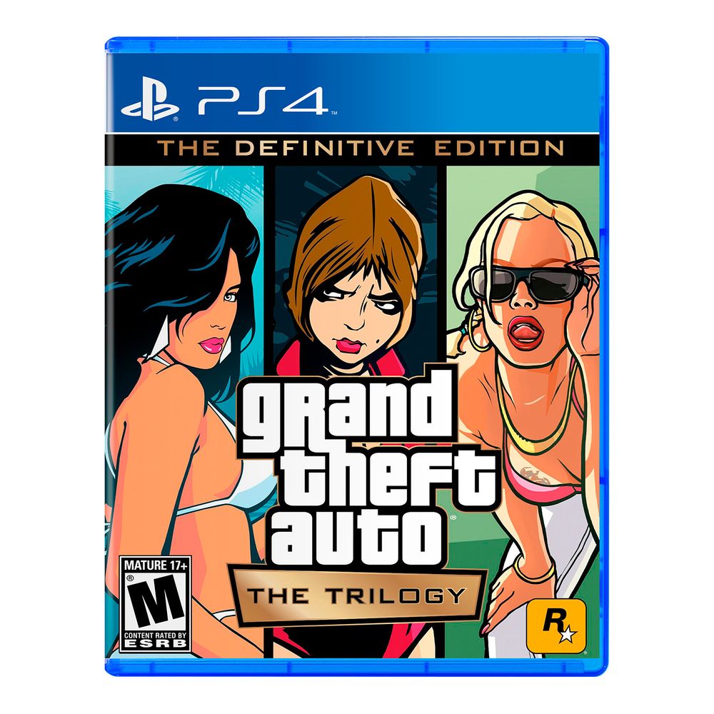 PREVENTA Videojuego Grand Theft Auto The Trilogy The Definitive Edition Playstation 4 Latam