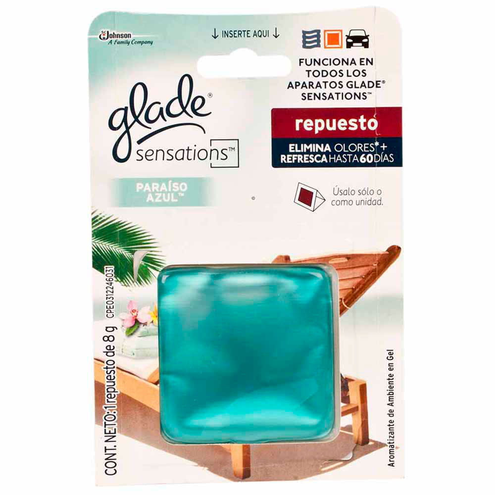 Repuesto de Ambientador para Automóvil GLADE Gel Car Pack x 2un