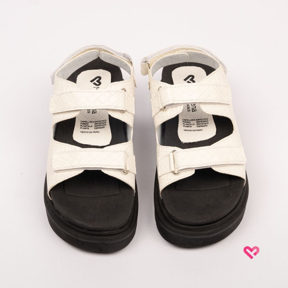 Sandalias con Plataforma para Mujer KENYA Blanco Talla 36 | Oechsle.pe -  Oechsle