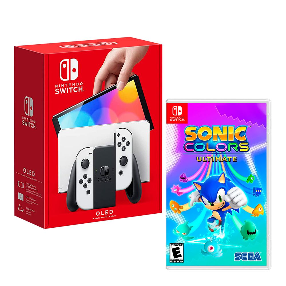 Nintendo Switch Modelo Oled Blanco + Sonic Colors