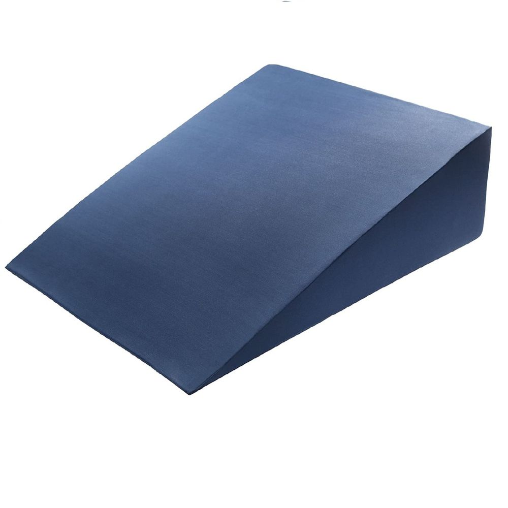 Cojín cuña almohada antireflujo Azul Mediano