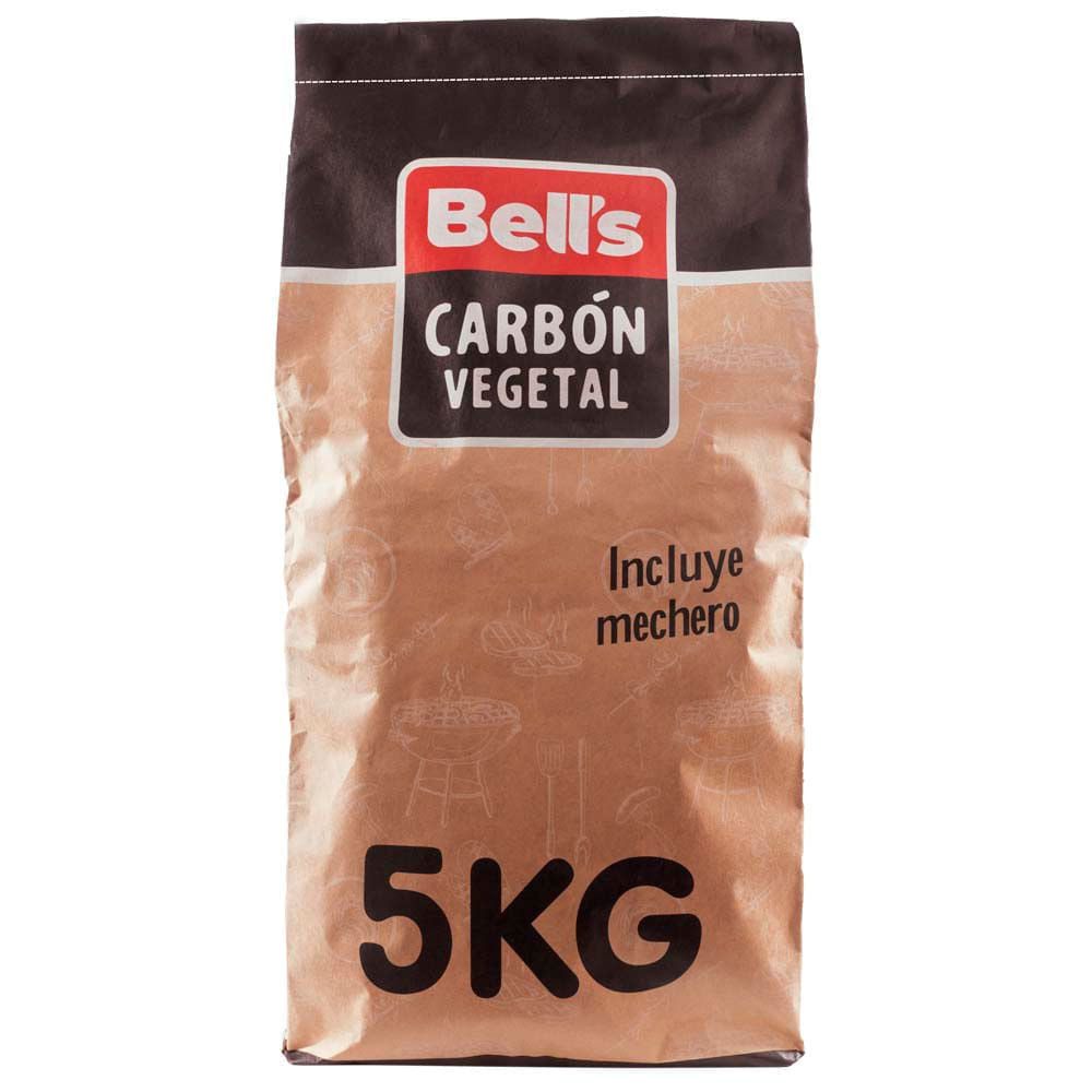 Carbón Vegetal BELL'S Bolsa 5Kg