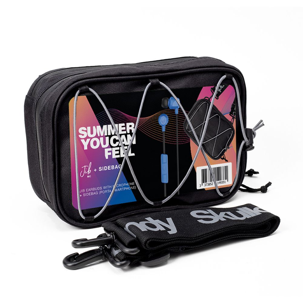Morral Skullcandy Sidebag Black + Audífonos Jib Mic Blue | Oechsle.pe -  Oechsle