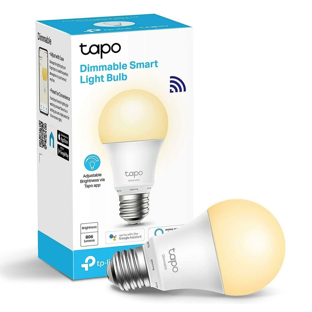 Foco TP-Link Tapo L510E Smart Light Bulb Led Wi-Fi Alexa Google