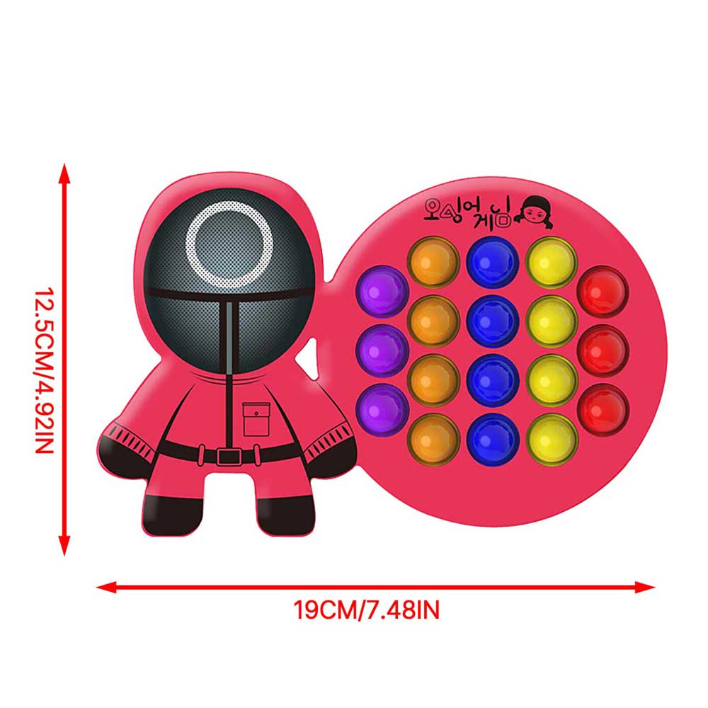 Pop It Juego del Calamar Juguete Fidget Antiestres Ci