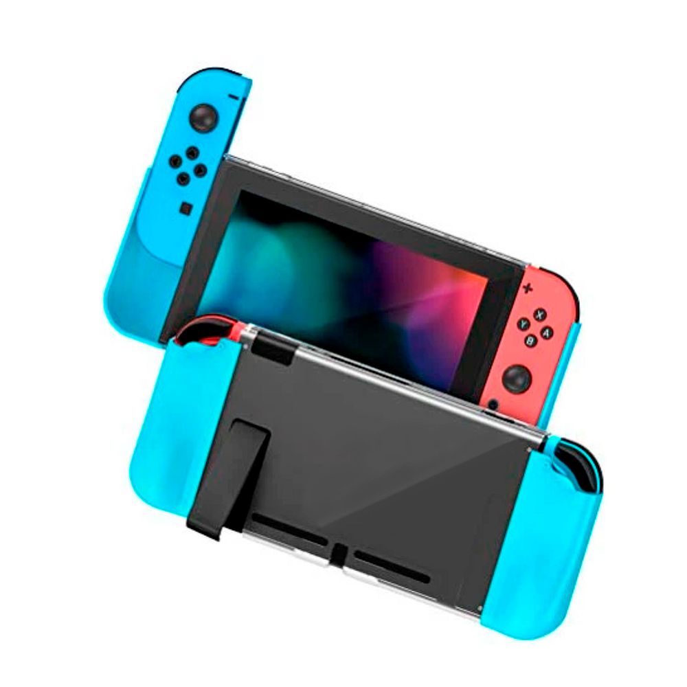 Case Protector Para Nintendo Switch Ultra Slim Celeste