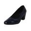 Zapatos de Vestir Mujer Madison Cortes Azul