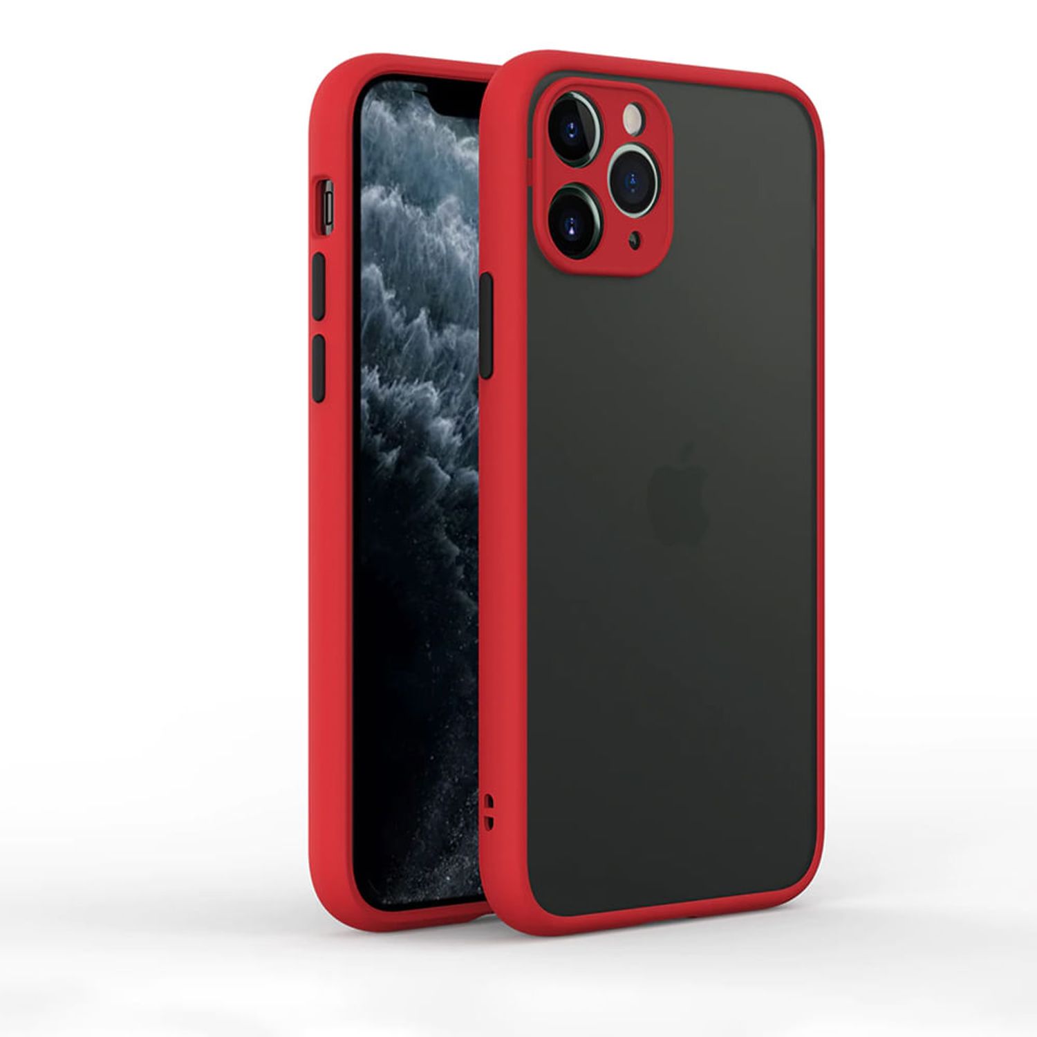 Funda Case para Huawei Y7 2019 Ahumado Mate Antishock Rojo Resiste y  Protege contra Caidas y Golpes | Oechsle - Oechsle