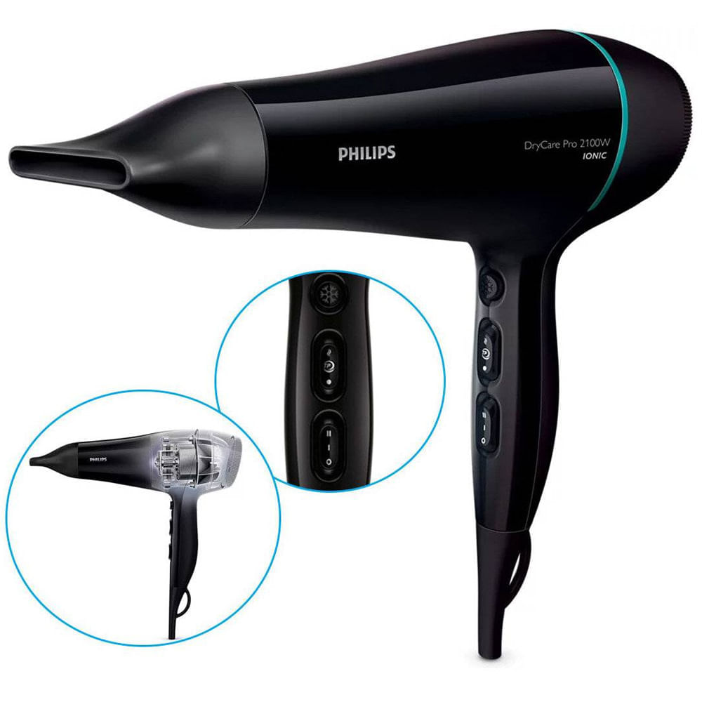 Secadora De Cabello 2100 W Negra Bhd174 00 | Knasta Chile