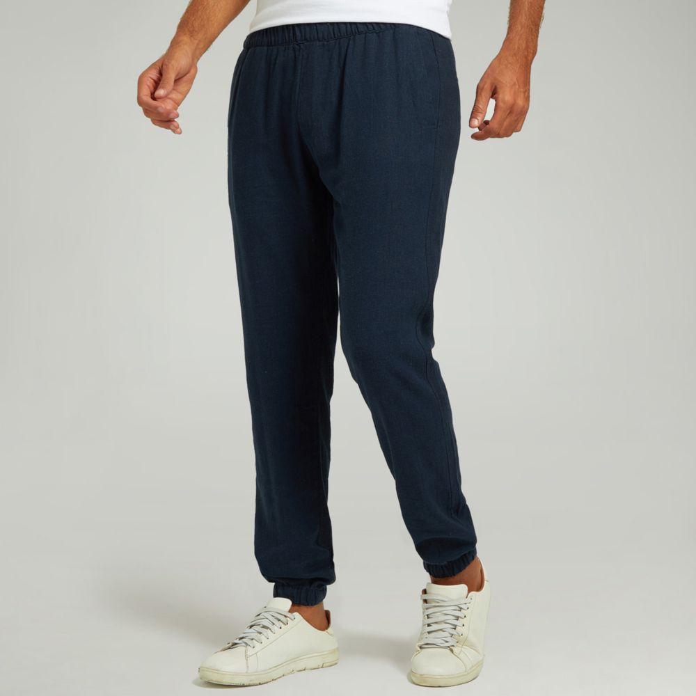 Jogger Malabar En Algodón Y Lino Hombre | Oechsle.pe - Oechsle