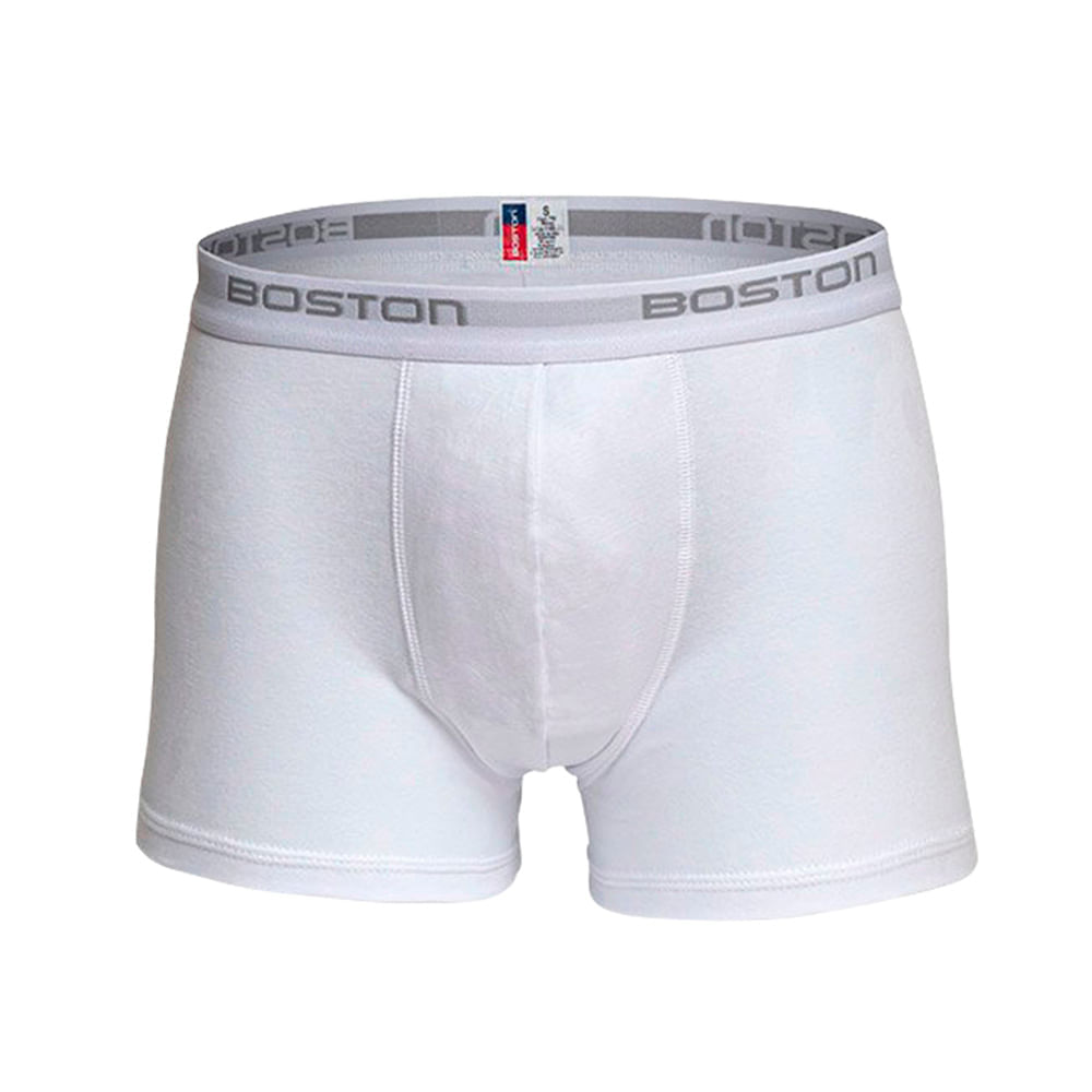 Bóxer Boston Corto Elástico Visible Blanco Oechsle Oechsle