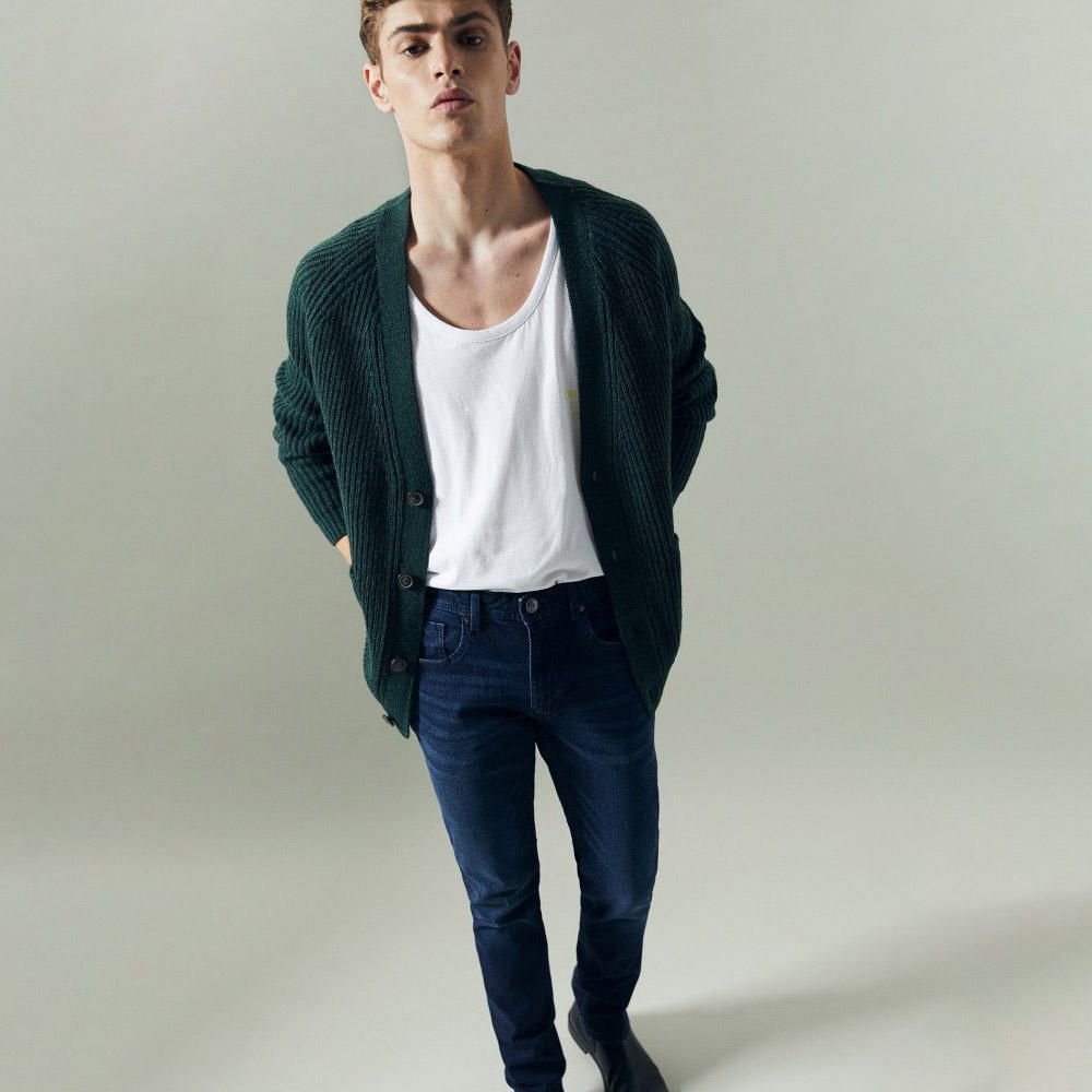Jeans Sfera Hombre Denim Skinny Indigo | Oechsle - Oechsle