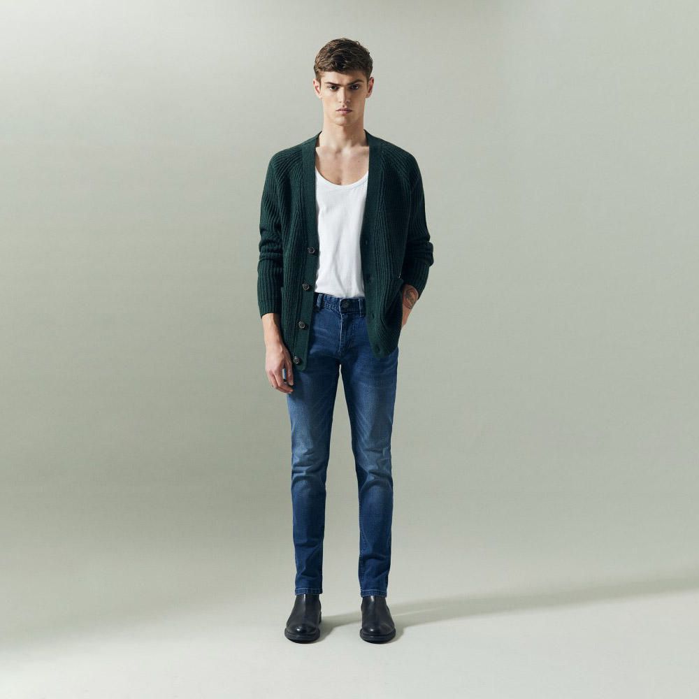 Jeans Sfera Hombre Denim Skinny Medium Blue | Oechsle - Oechsle