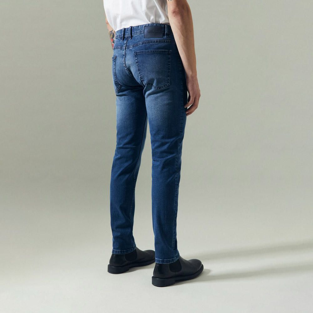Jeans Sfera Hombre Denim Skinny Medium Blue | Oechsle - Oechsle