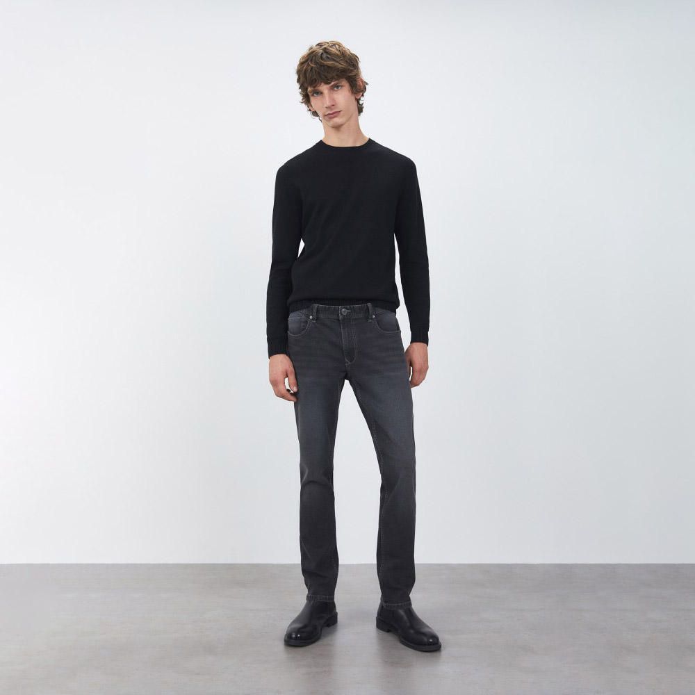 Jeans Sfera Hombre Denim Slim Dark Grey | Oechsle - Oechsle