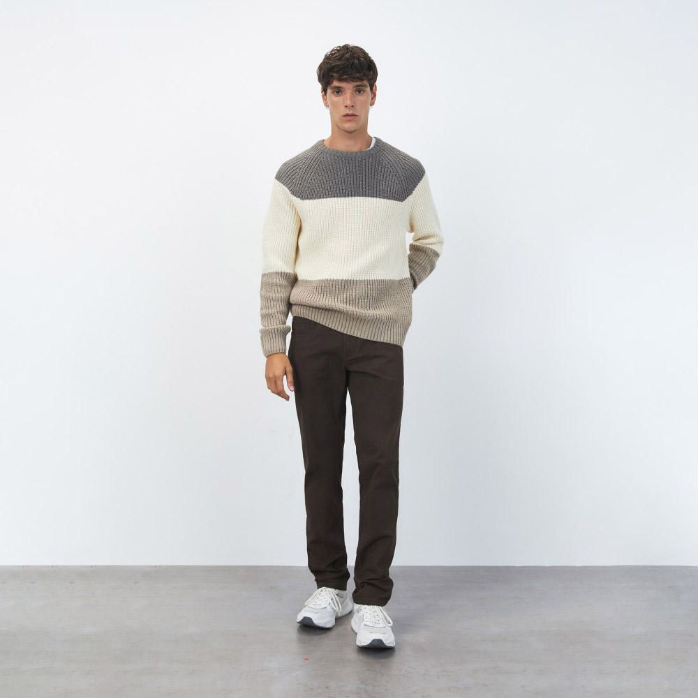 Pantalón Sfera Hombre 5 Bolsillos Slim Brown | Oechsle - Oechsle