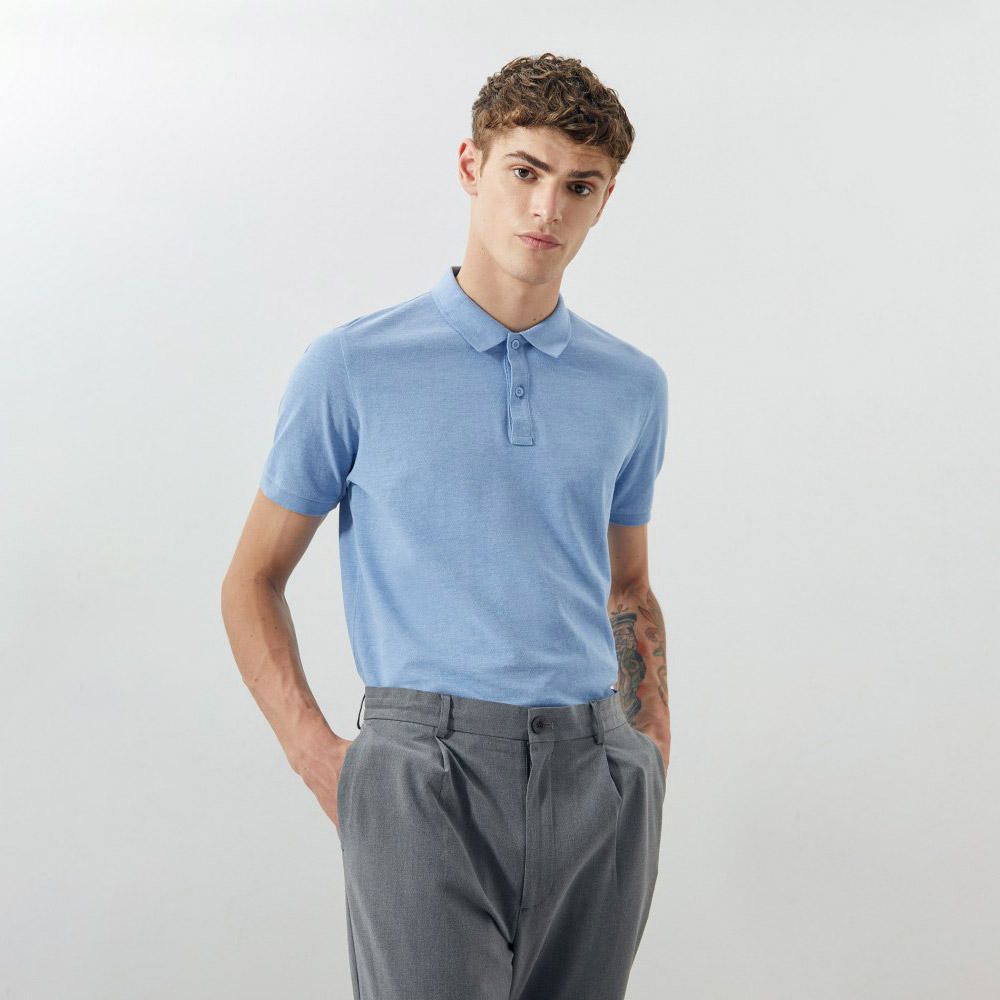 Polo Piqué Sfera Polos Hombre Polos Spagnolo Hombre Manga Larga