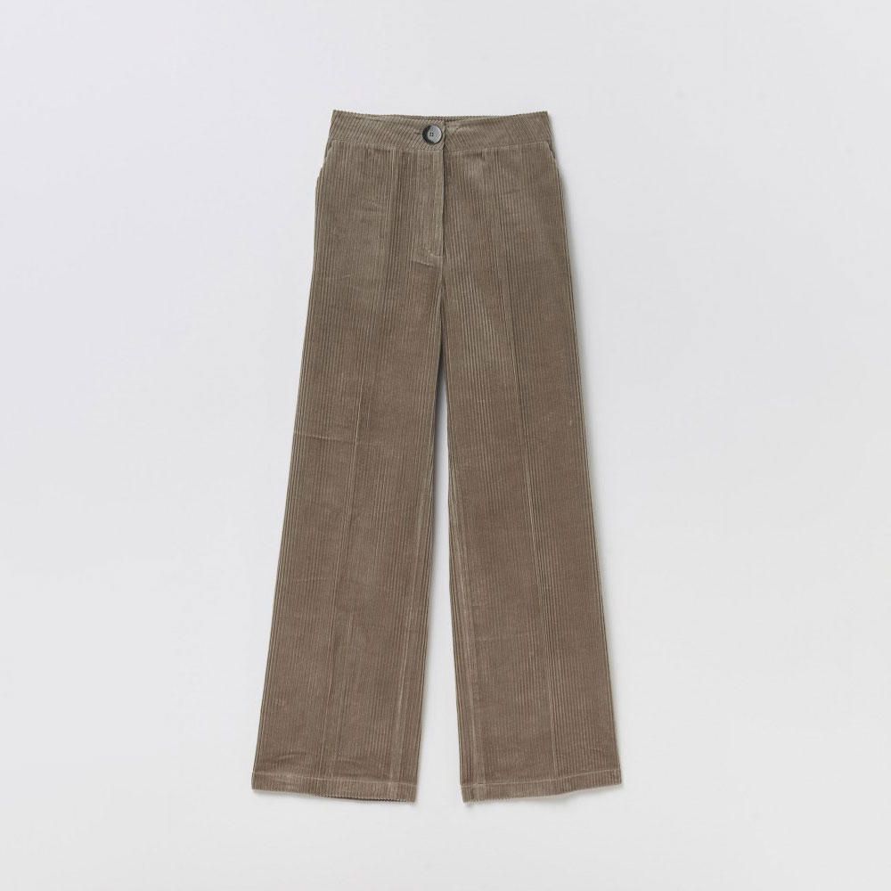 Pantalón Sfera Mujer Pana Verde | Oechsle.pe - Oechsle