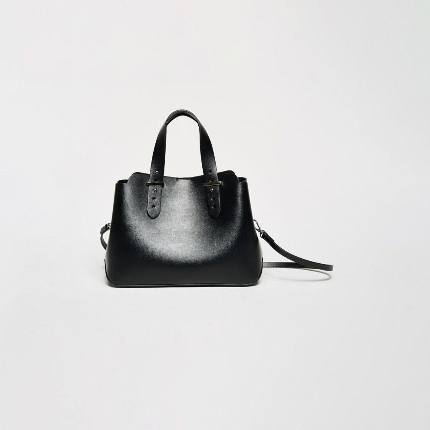 Bolso Sfera Mujer Aplique Asa Negro | Oechsle.pe - Oechsle