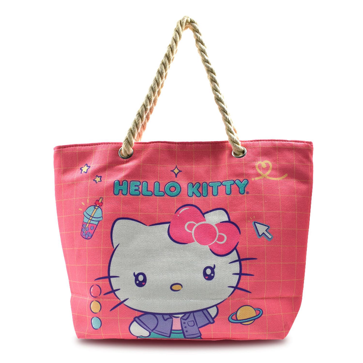 Hello Kitty Bolso viene con 9 Accesorios Nuevo En Caja 