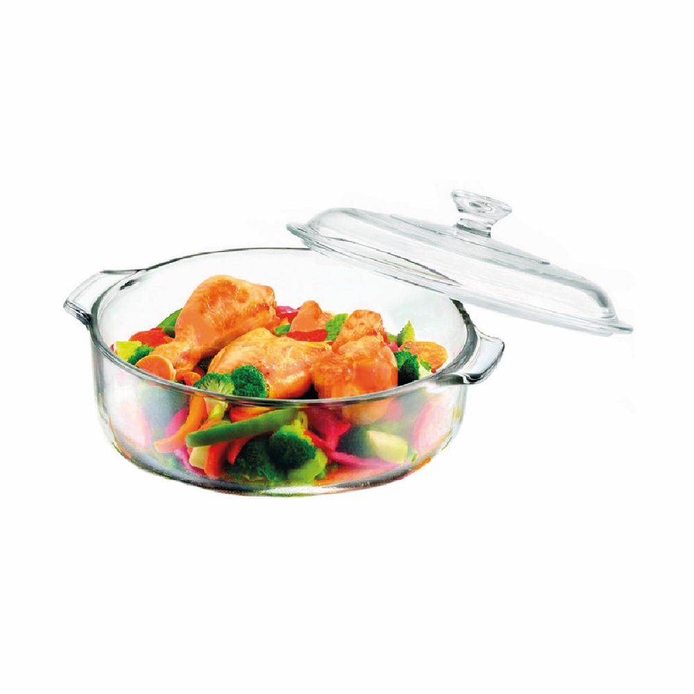 Cacerola Pyr o Rey con Tapa 2 Lt