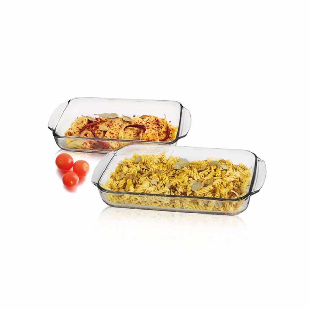 Asadera Rectangular Pyr o Rey De 1.8Lt