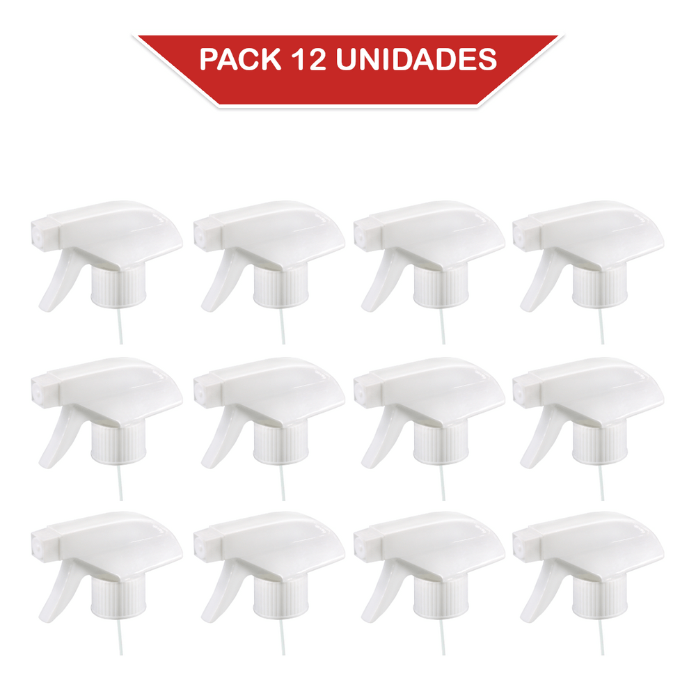 Gatillo Pulverizador Rociador Atomizador R28 Blanco Pack 12 Unidades