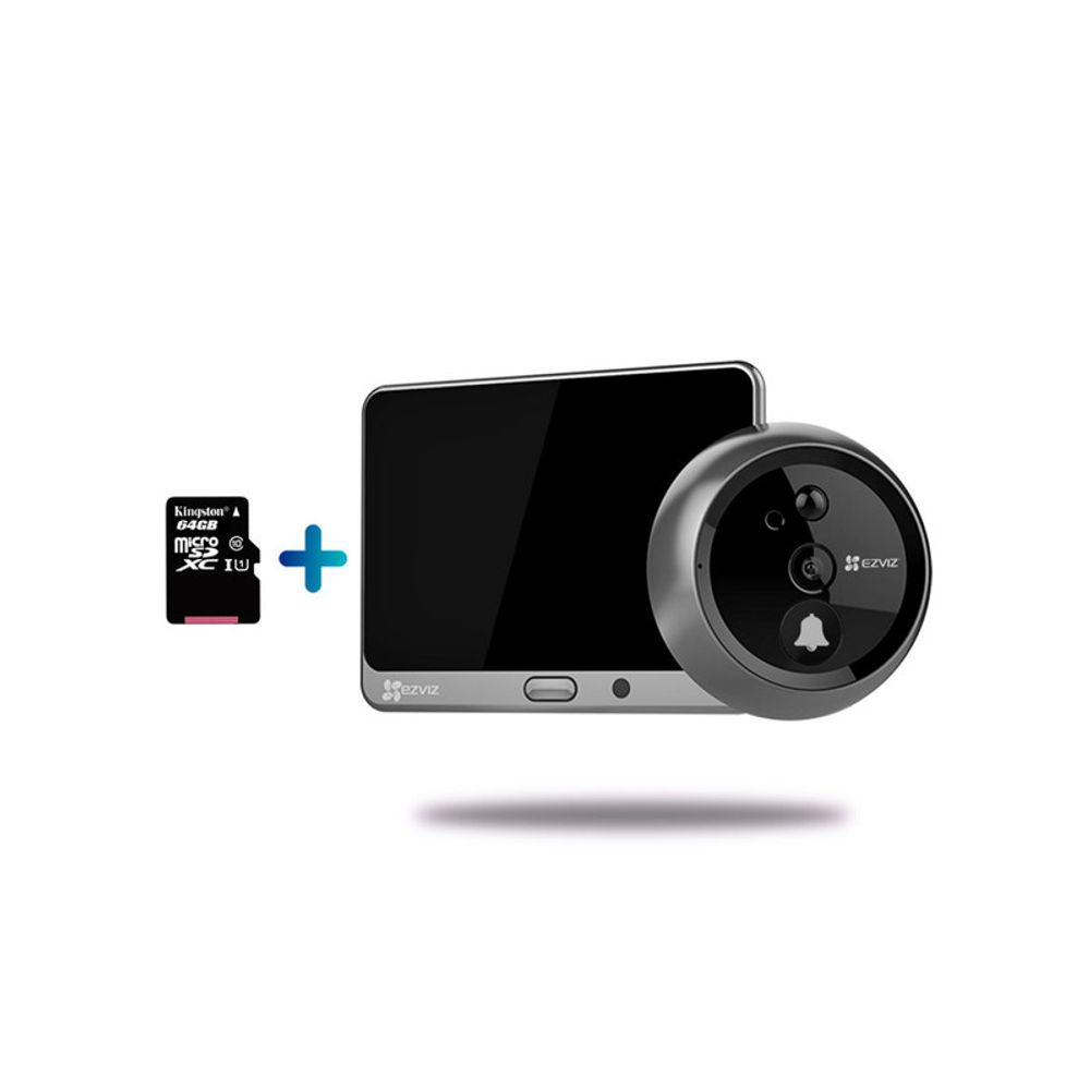 Videoportero EZVIZ DP2C Wireless con Timbre de Mirilla I Oechsle