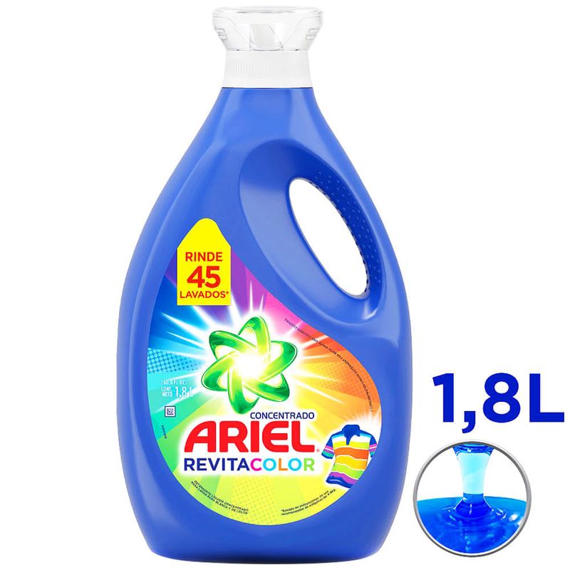 Detergente Líquido Concentrado 3.7 Litros Ariel Pack 2 Galoneras I Oechsle  - Oechsle