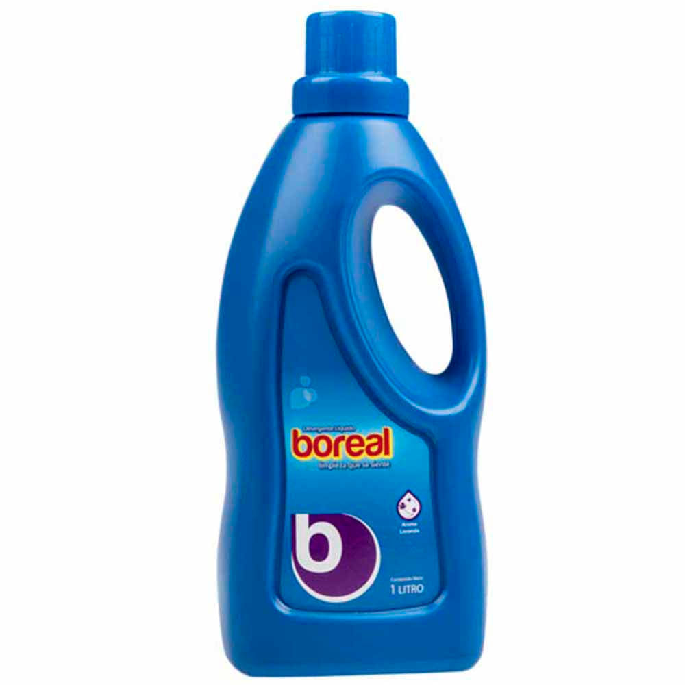 Detergente Líquido BOREAL Lavanda Frasco 1L