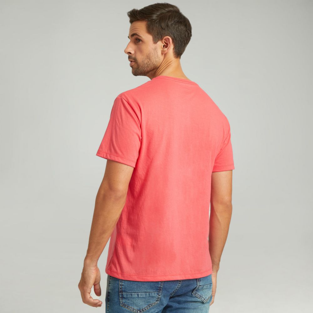 POLO HOMBRE CORAL