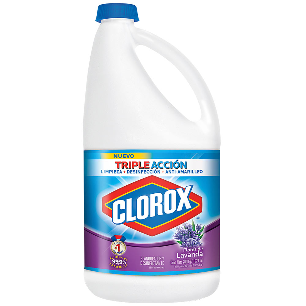 Lejía CLOROX Flores de Lavanda Botella 2kg
