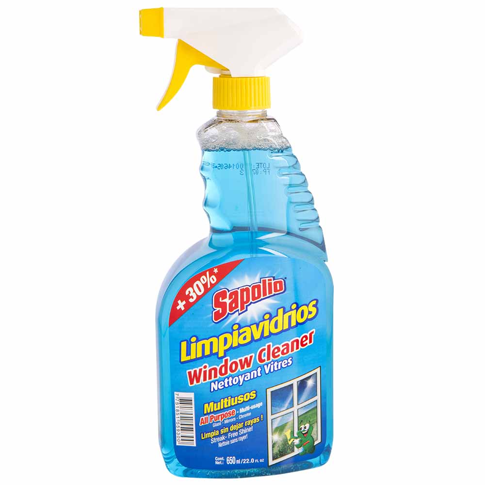 Limpiavidrios SAPOLIO Lavanda Botella 650ml