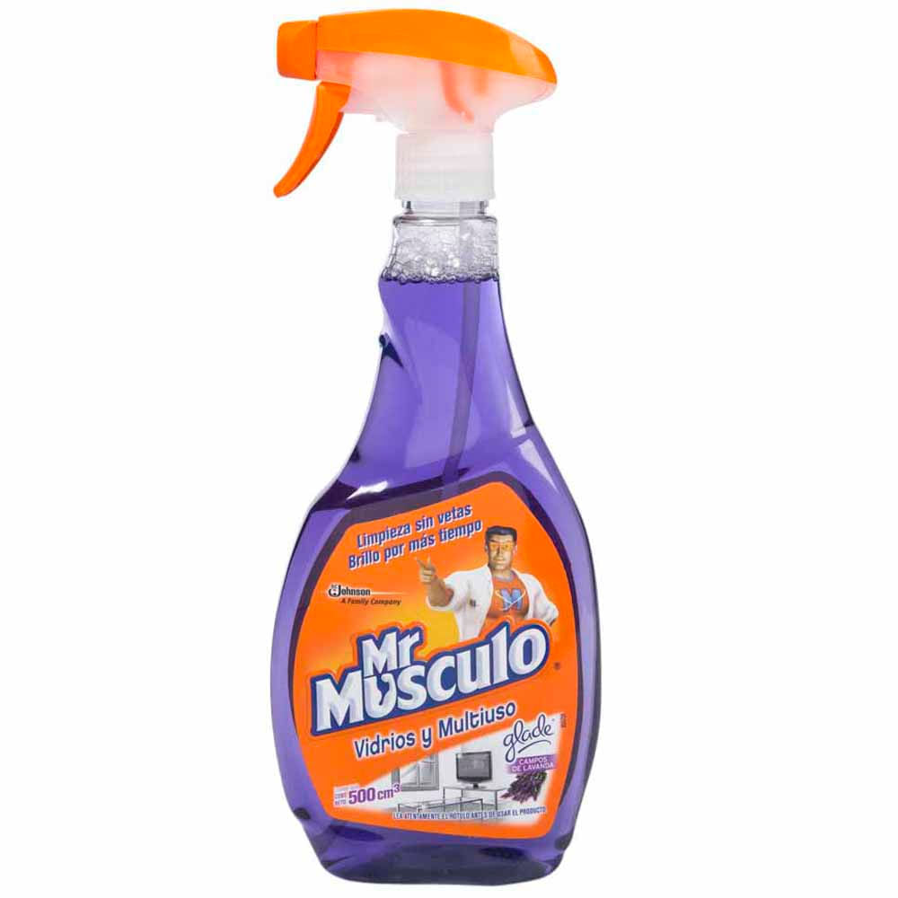 Limpia Vidrios MR. MÚSCULO Lavanda Gatillo 500ml