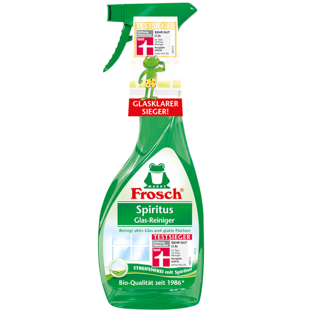 Limpiavidrios Ecoamigable FROSCH Botella 500ml