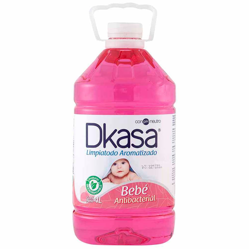 Limpiador Líquido Multiuso DKASA Bebé Bidón 4L