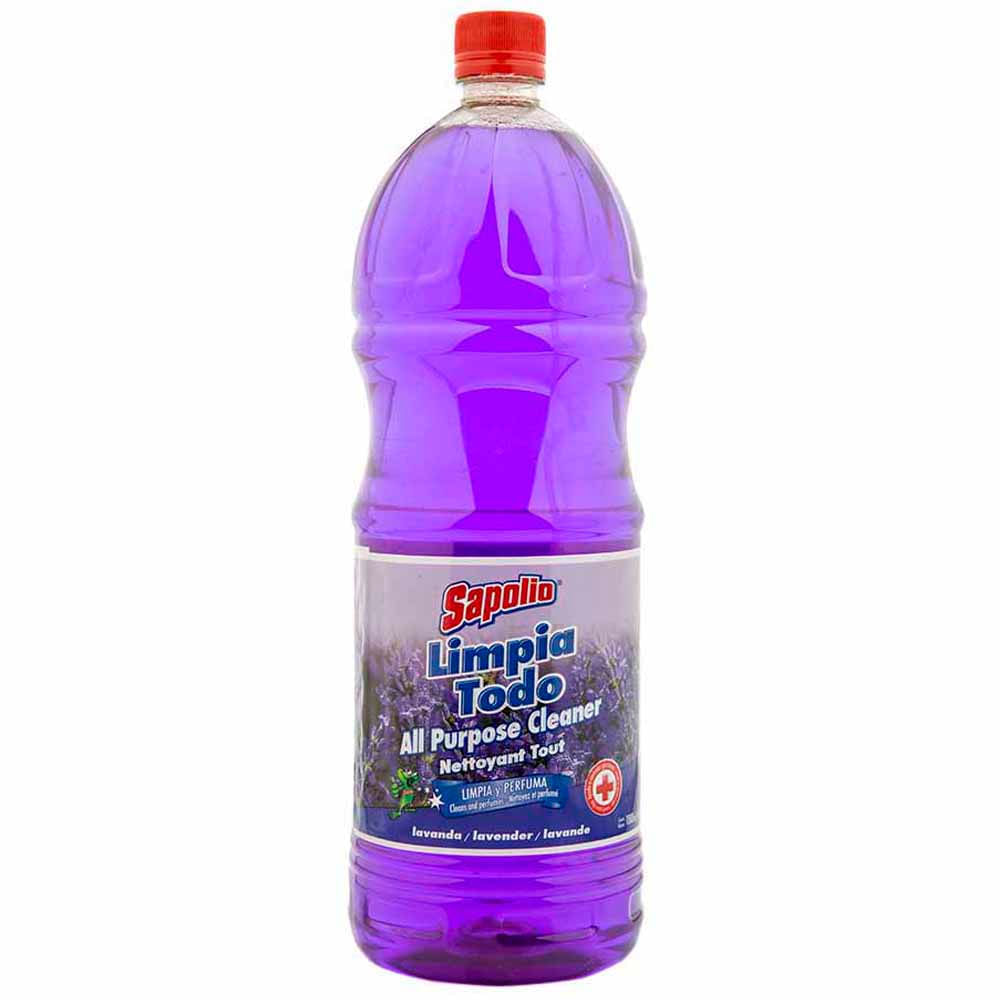 Limpiador Líquido Multiuso SAPOLIO Lavanda Botella 1.8L