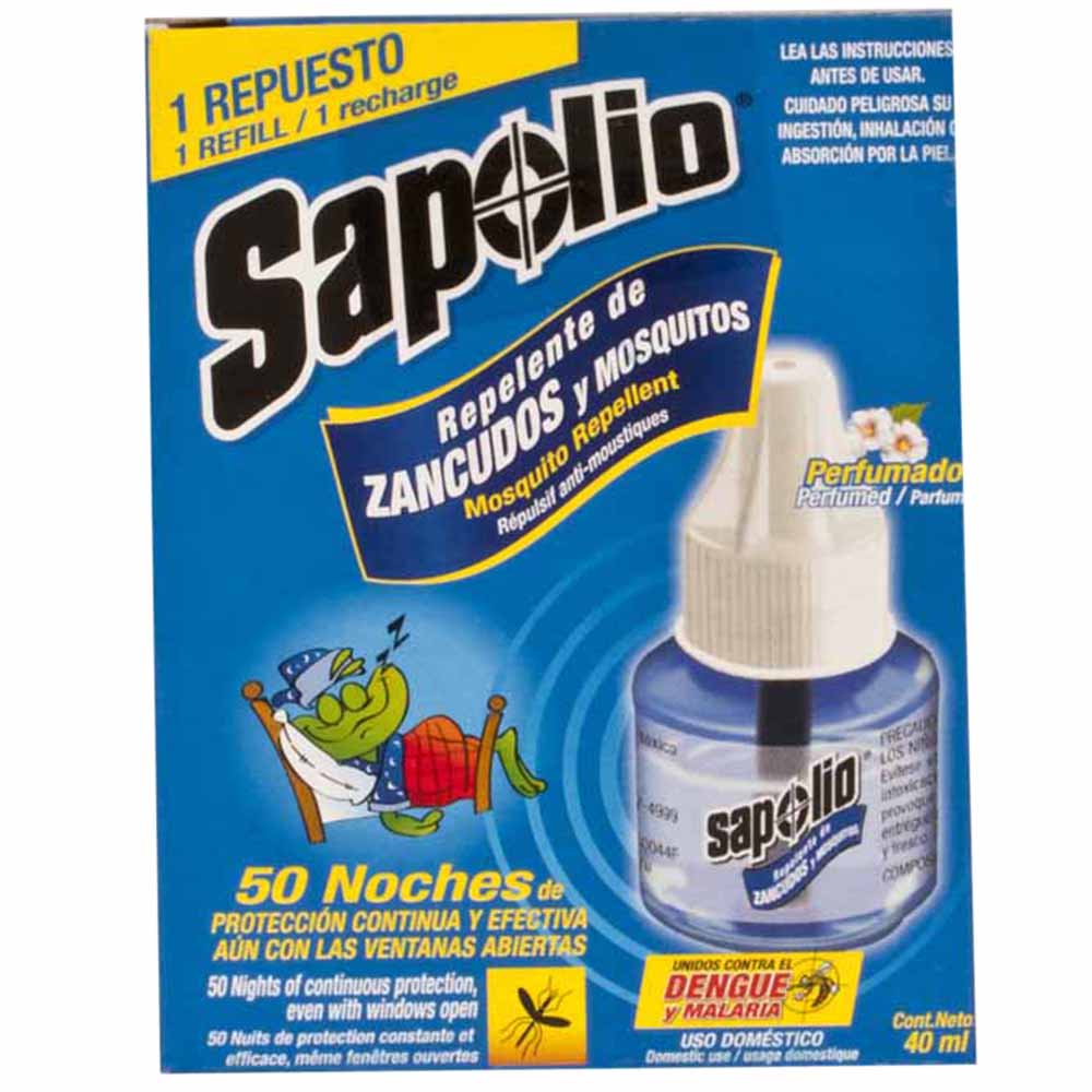 Insecticida SAPOLIO Repelente Perfumado Doypack 40ml