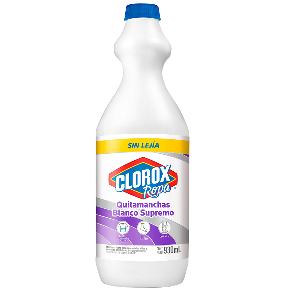 Quitamanchas CLOROX Blanco Supremo Botella 930ml