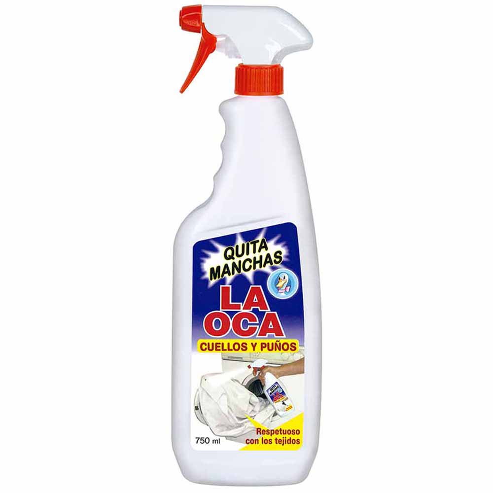 Quitamanchas Líquido LA OCA Cuellos y Puños con Spray 750ml