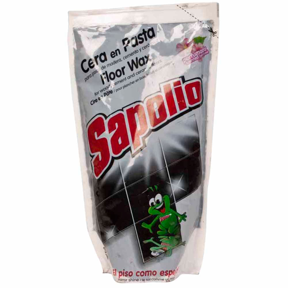 Cera en Pasta SAPOLIO Negra Doypack 300ml