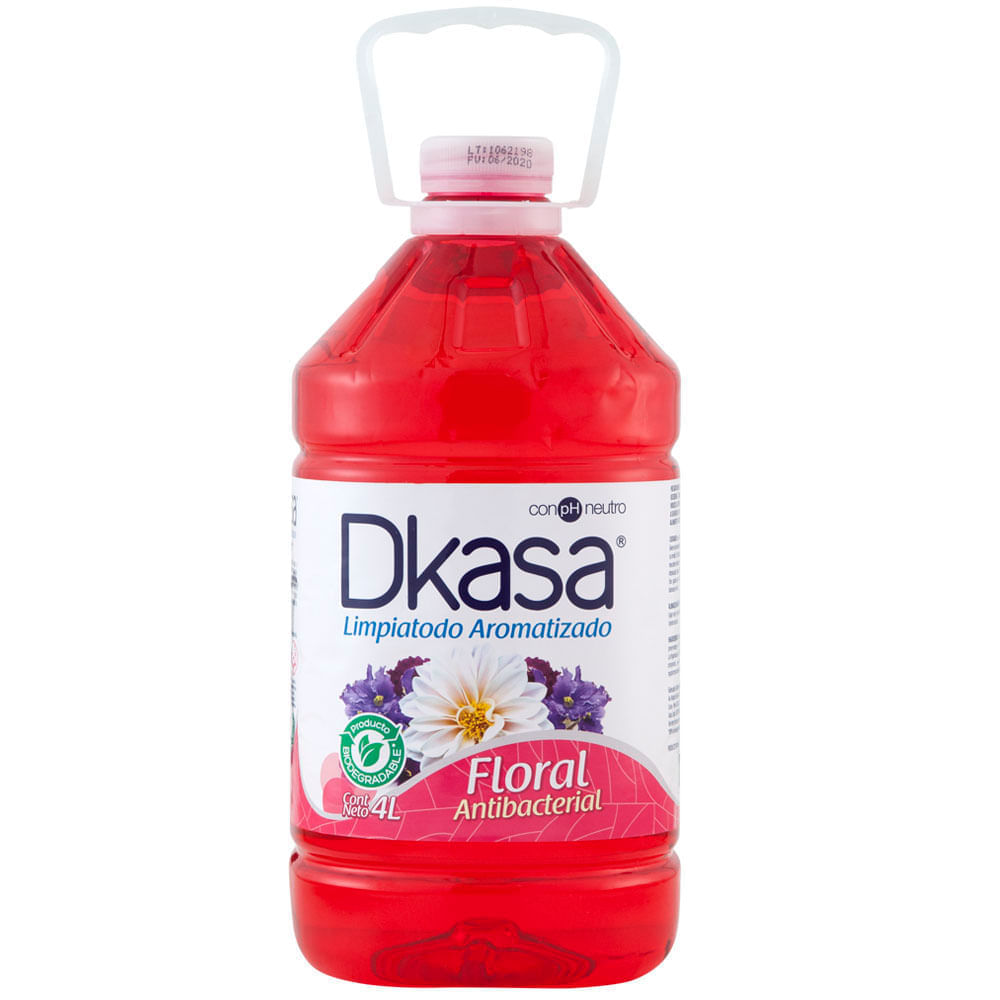 Limpiatodo DKASA Floral Botella 4L