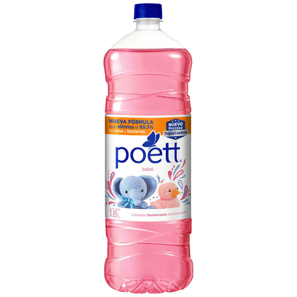 Limpiador POETT Bebé Botella 1.8L