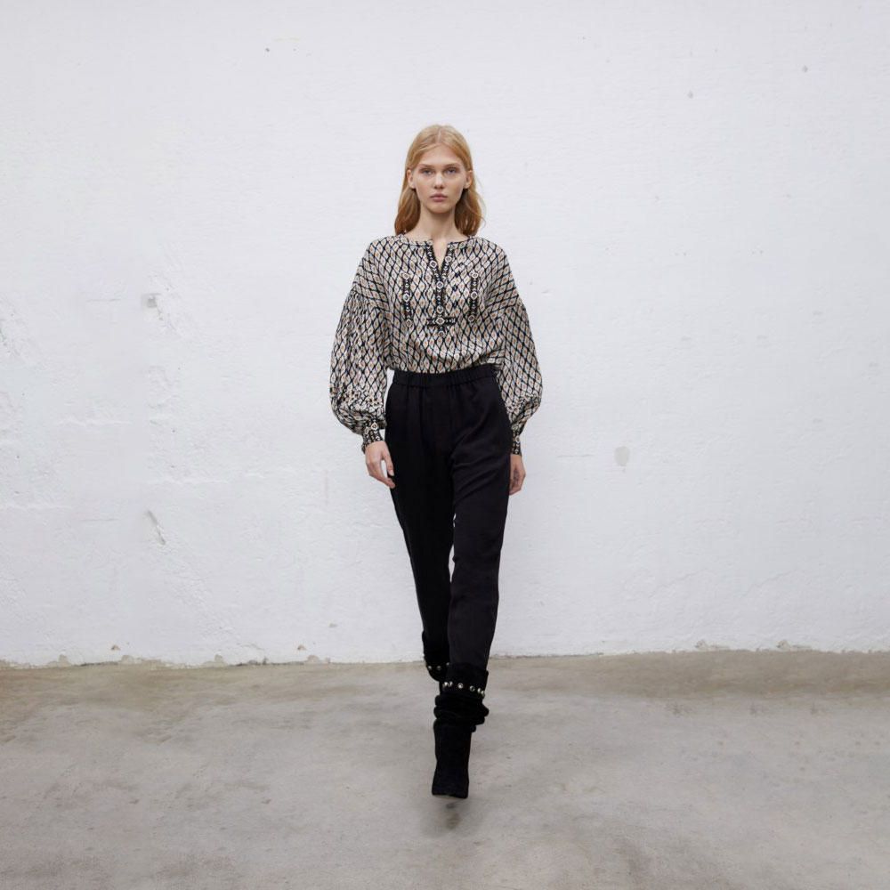 Pantalón Sfera Mujer Cortes Negro | Oechsle.pe - Oechsle