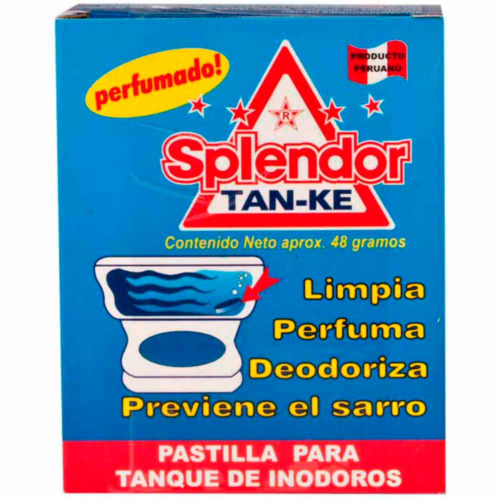 Desinfectante de Baño SPLENDOR Tanques Caja 60g