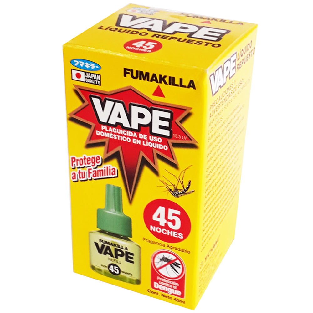 Repuesto Líquido VAPE Frasco 45ml