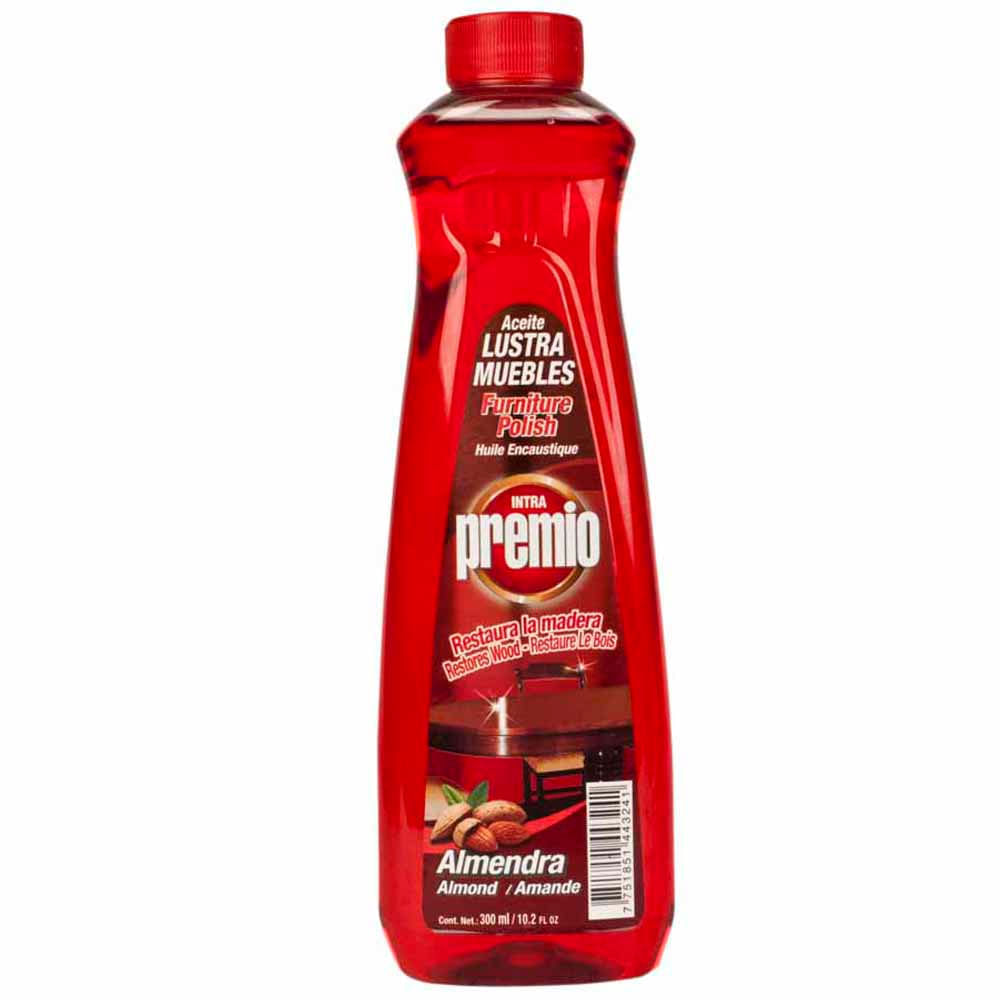 Limpiador Madera PREMIO Lustramuebles Rojo Botella 220ml