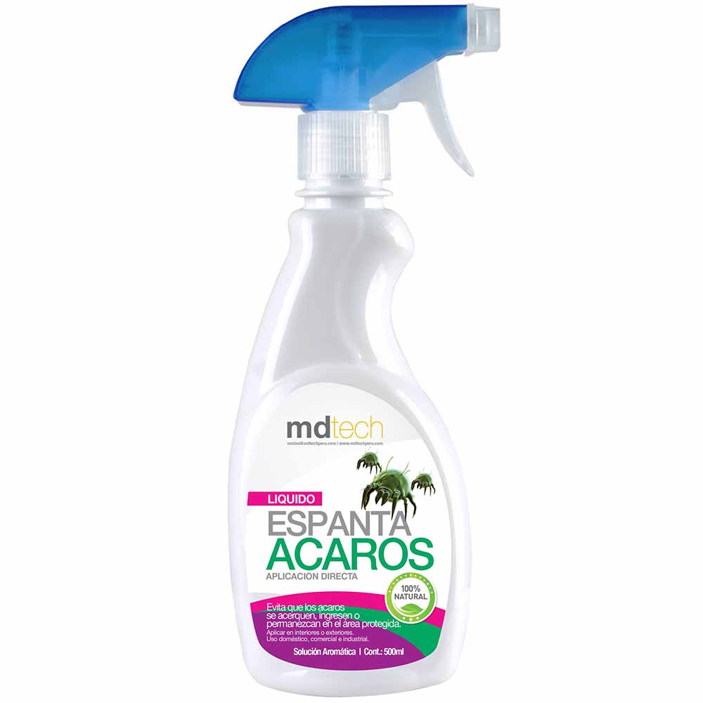 Líquido Espanta Ácaros MDTECH Botella 500ml