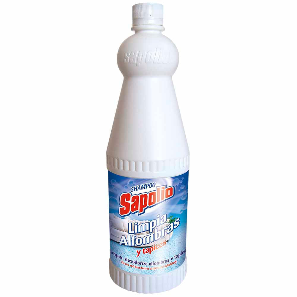 Limpiador Líquido para Alfombras SAPOLIO Shampoo Lavanda Botella 1L